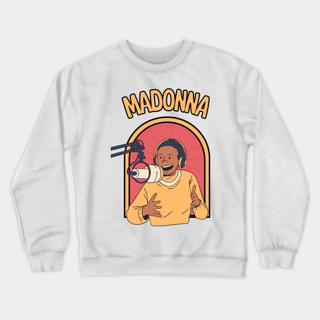 Madonna Crewneck Sweatshirt by 2 putt duds